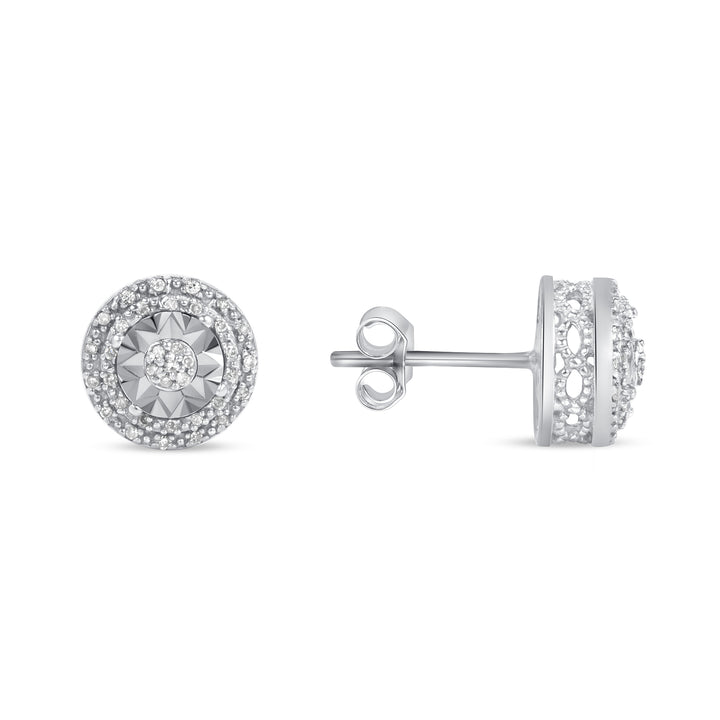 Natural Diamond 1/10 Carat Stud Earrings WHILE SUPPLIES LAST