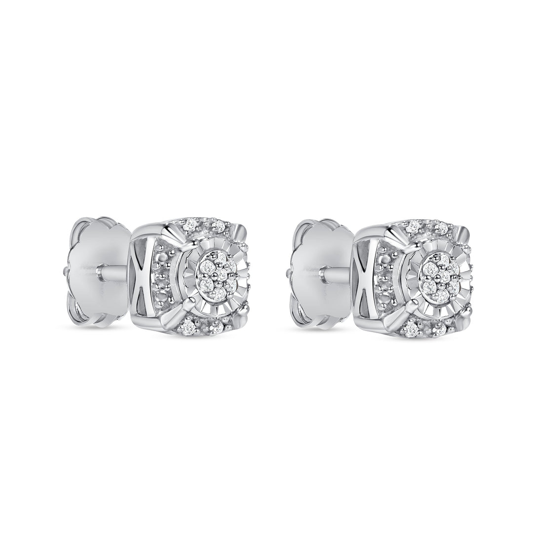 Pendant and Stud Earrings 0.20 Carat Natural Diamond Set WHILE SUPPLIES LAST