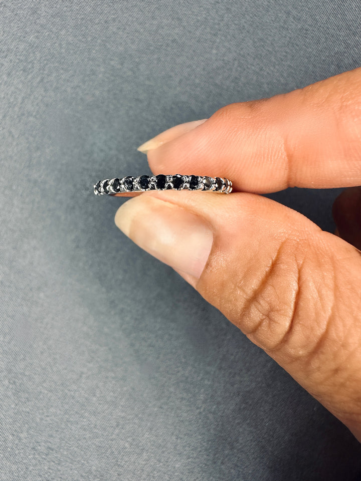 0.50 Carat Black Diamond Band