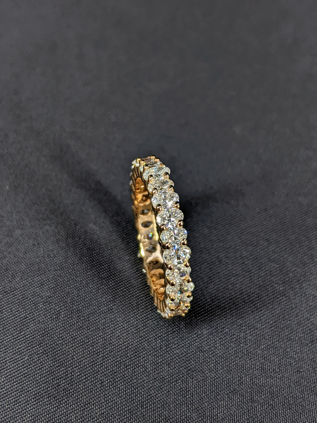 2.25 Ct. Tw. Oval Cut Diamond Eternity Band