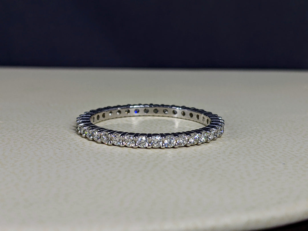 1.50 Carat Brilliant Round Cut Diamond Eternity Band