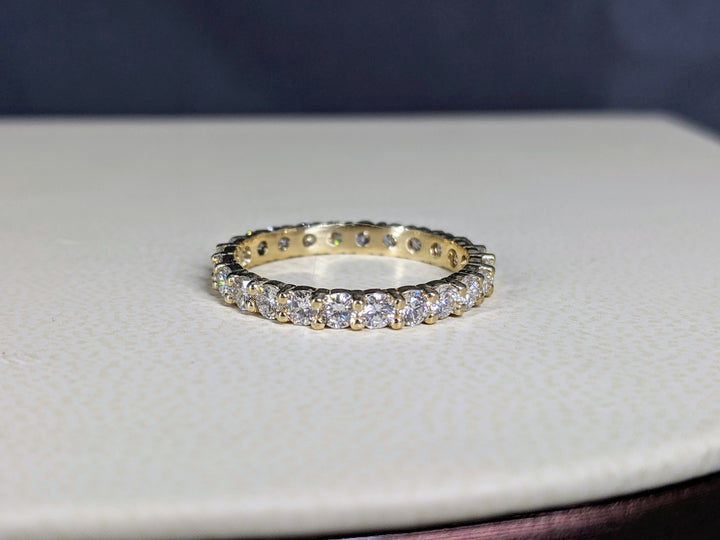 1.50 Carat Brilliant Round Cut Diamond Eternity Band