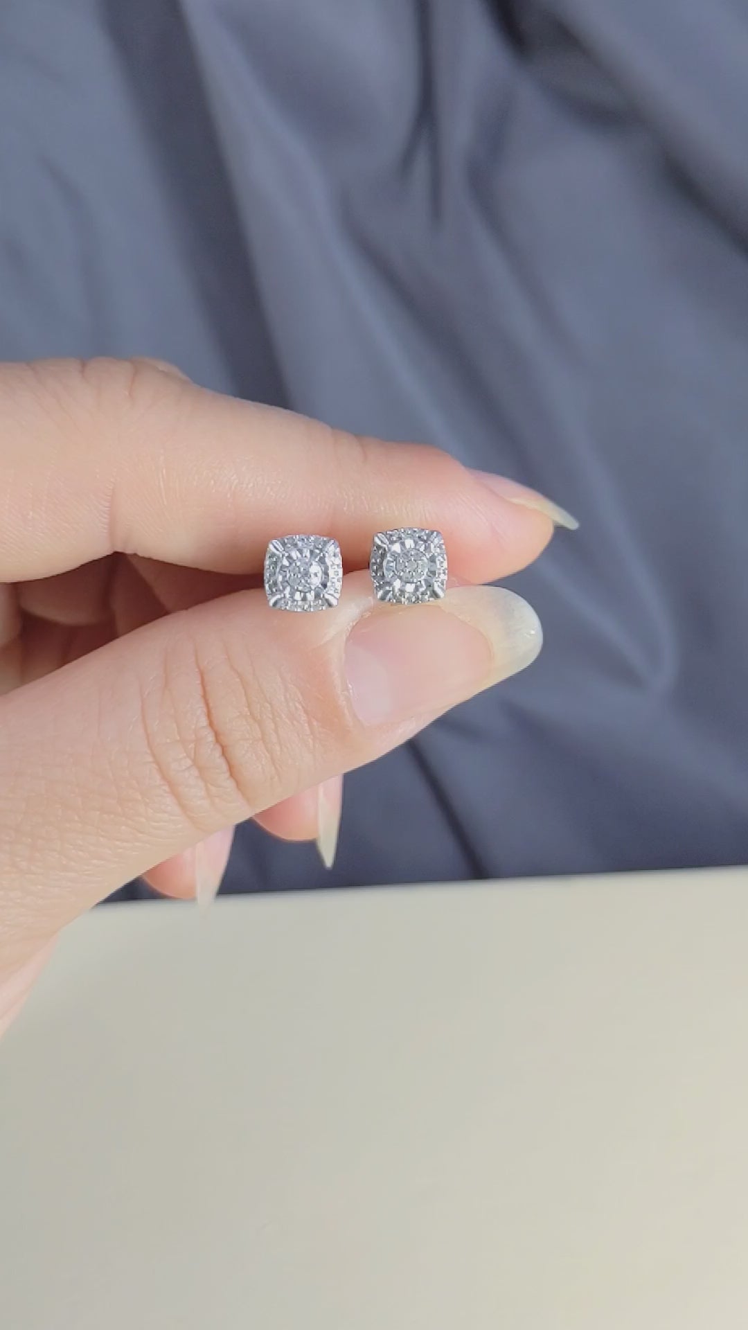 1/10 Carat Natural Diamond Stud Earrings WHILE SUPPLIES LAST