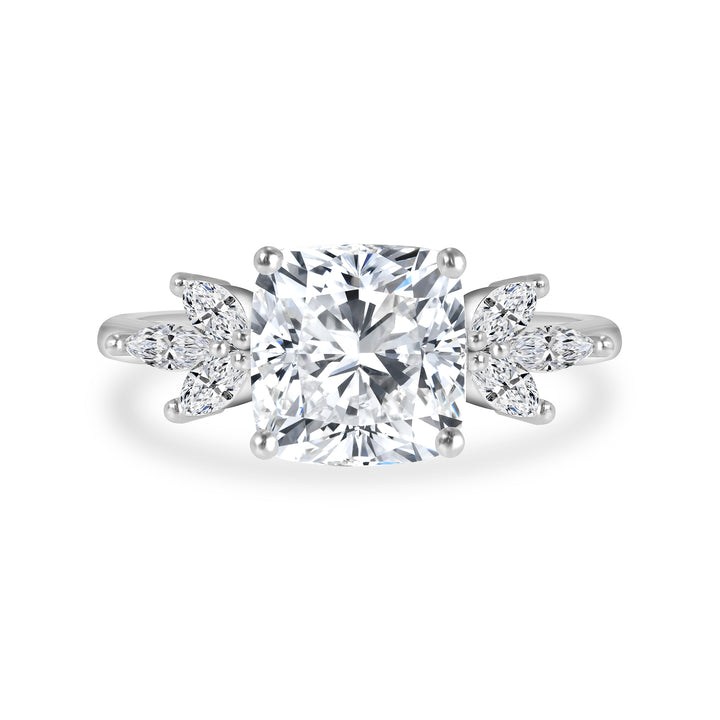 1.75 CTW. Cushion Cut Diamond Engagement Ring