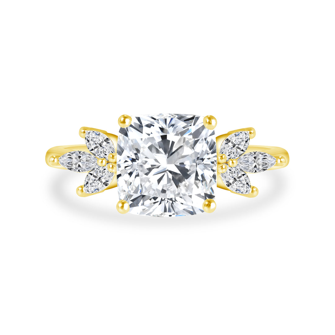 1.75 CTW. Cushion Cut Diamond Engagement Ring