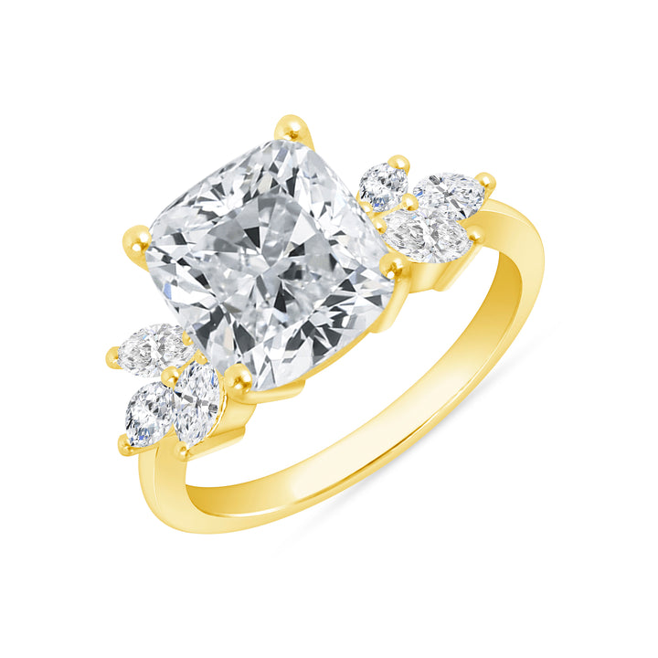 1.75 CTW. Cushion Cut Diamond Engagement Ring