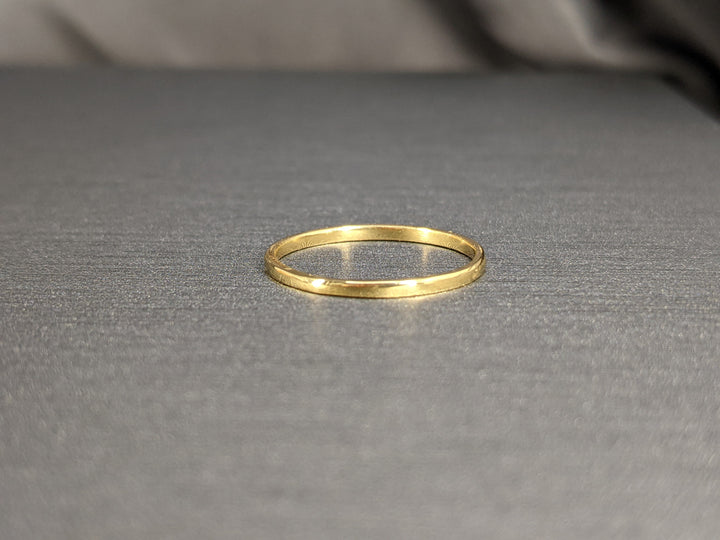 1.5MM Plain Wedding Band Comfort Fit