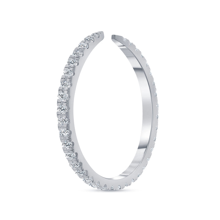 0.33 Ct. Tw. Diamond Thin Eternity Open Ring