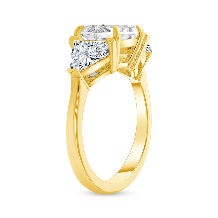 Three Stone 1.00 Ct. Tw. Mixed Cut Diamond Ring