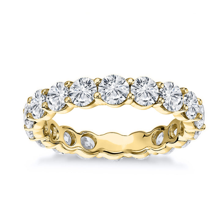 3.00 Carat Brilliant Round Cut Diamond Eternity Band