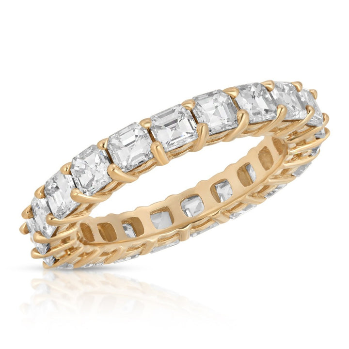 2.40 Carat Cushion Cut Diamond Eternity Band G, VS