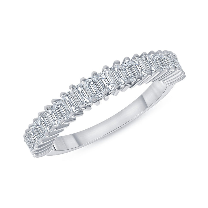 1.15 Carat Baguette Cut Diamond Band H,VS