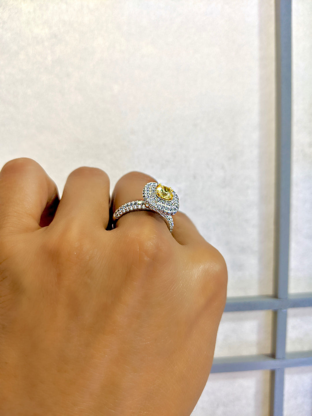 Fancy Yellow Diamond Ring