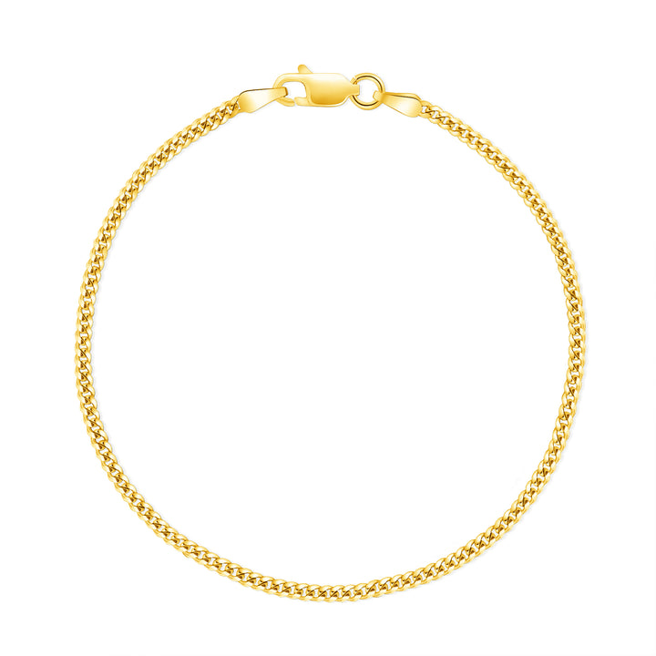 Solid 14K Yellow Gold 2.7 mm, 4 mm Miami Cuban Link Chain Necklace 16"-26"