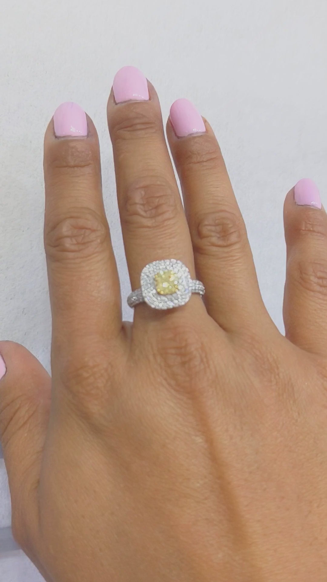 Fancy Yellow Diamond Ring