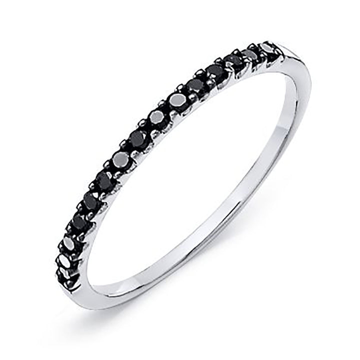 0.50 Carat Black Diamond Band