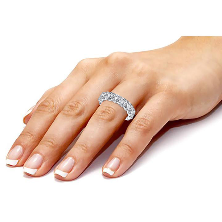 3.00 Carat Cushion Cut Diamond Eternity Band