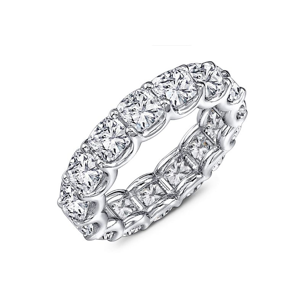 3.00 Carat Cushion Cut Diamond Eternity Band