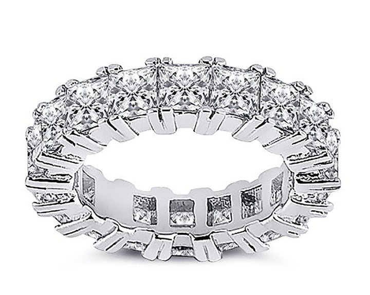 2.50 Carat Princess Cut Diamond Eternity Band