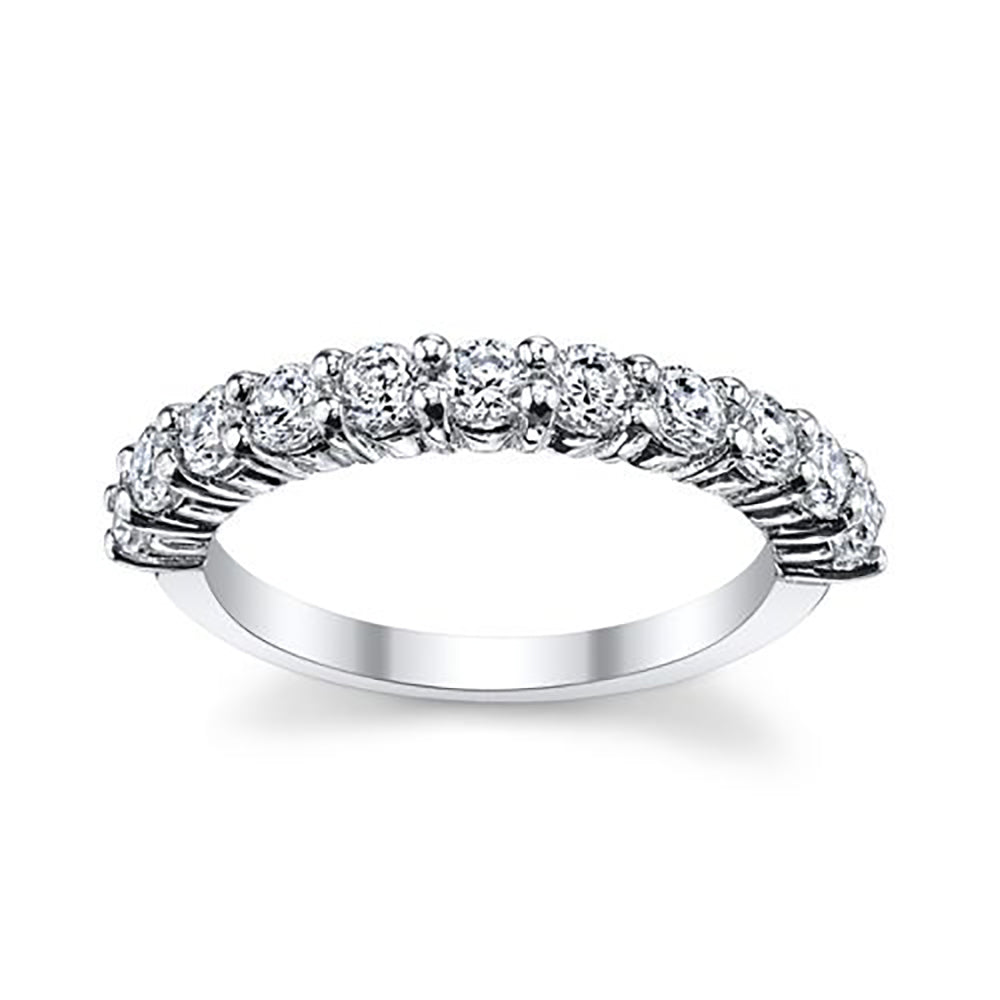 Women's Half-Way 1.00 Ct. Tw. Brilliant Round Cut Diamond Band