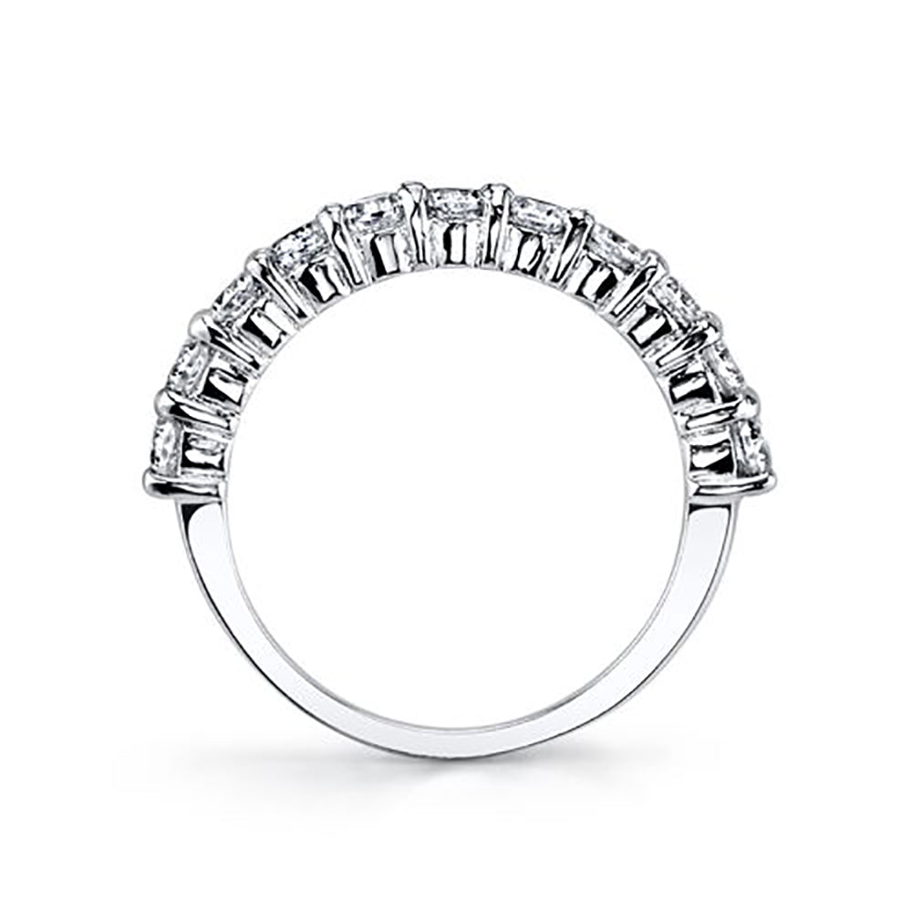 Women's Half-Way 1.00 Ct. Tw. Brilliant Round Cut Diamond Band