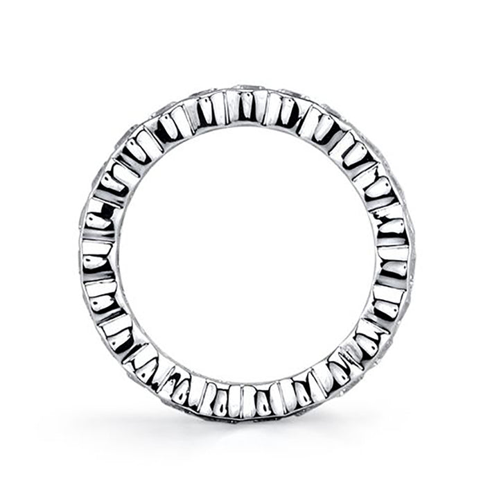 Bezel Set 1.50 Carat Brilliant Round Diamond Eternity Band