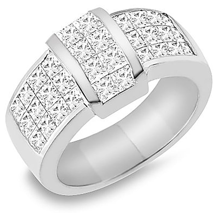 Women's 2.00 Carat Princess Cut Diamond Band