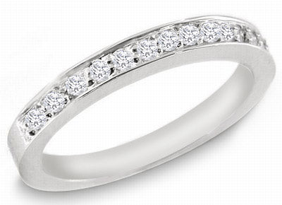 Platinum Round Cut Diamond Ring 0.50 Ct. Tw.