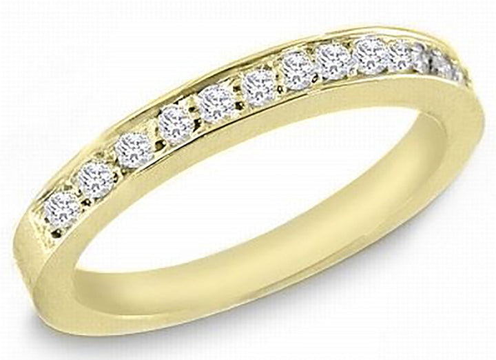 Ladies 0.33 Carat Round Cut Diamond Band (G-H, VS)