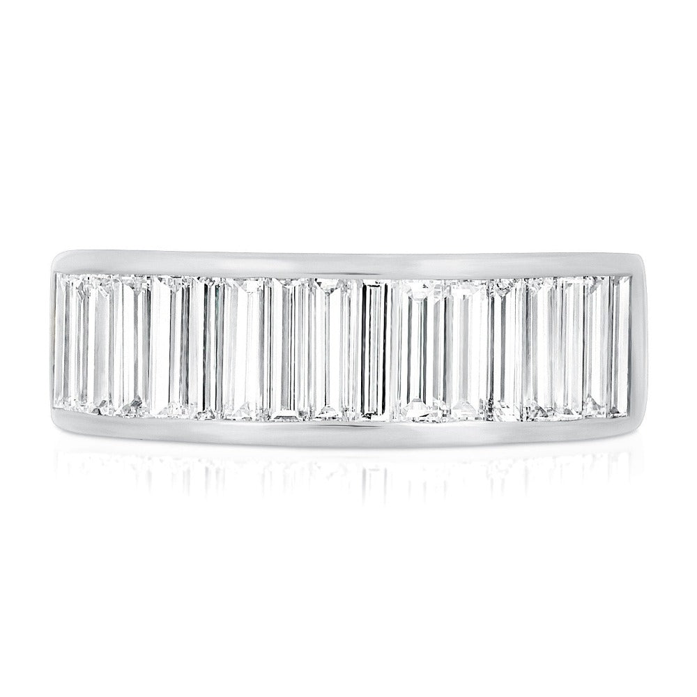 Men's Channel Set 2.30 Ct. Tw. Baguette Cut Diamond Band G/VS2