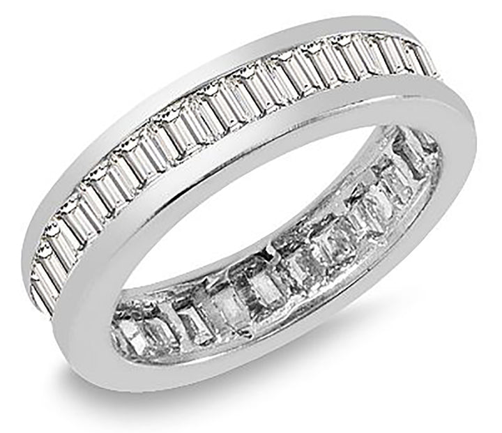 2.00 Carat Baguette Cut Diamond Women's Eternity Band