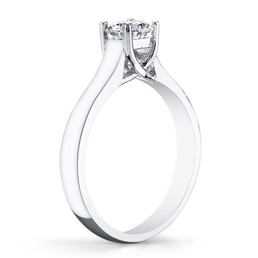 0.50-2.00 Carat Brilliant Round Cut Diamond Solitaire Engagement Ring