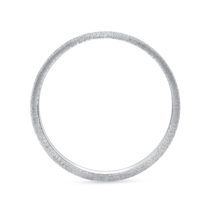 6MM Stone Brushed Wedding Band