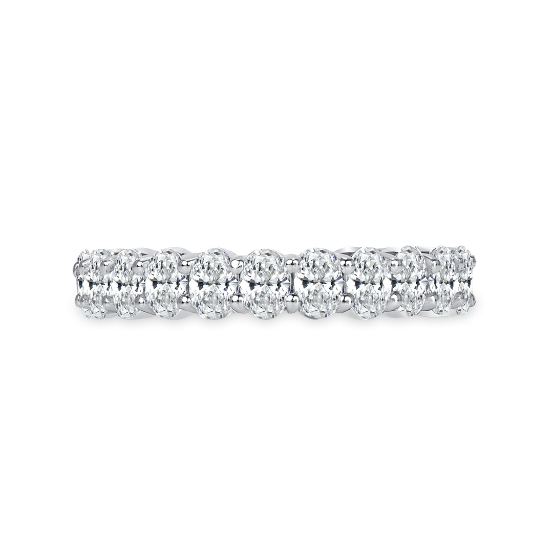 2.25 Ct. Tw. Oval Cut Diamond Eternity Band